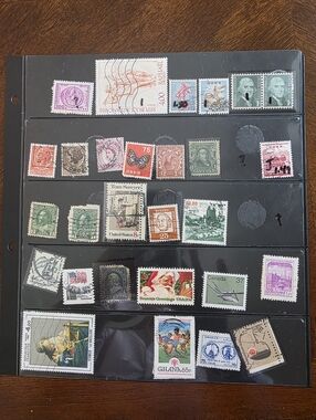 A Lot Of 48 International Stamps